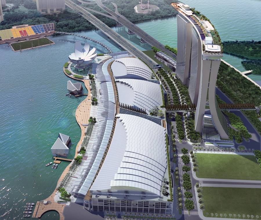 Marina Bay Sands Casino & Resort Roof Cladding